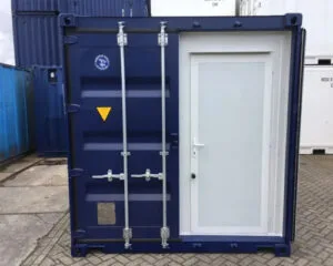 10ft accommodation container COR-TEN steel insulated stove fitted