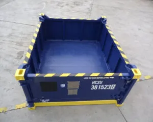 10ft half height offshore container open top no roof no bows 959mm internal