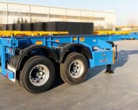 20Ft Container 2 20Ft Container Chassis Trailer