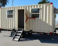 20ft Mobile Office Container 20ft Mobile Office Container With Trailer