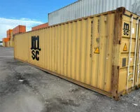 40ft used standard shipping container, view 4
