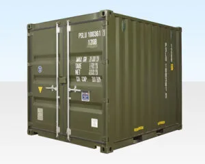10ft × 10ft High Cube Mobile Office Container — Insulated, 60A Electrical, HVAC, Turnkey (New)