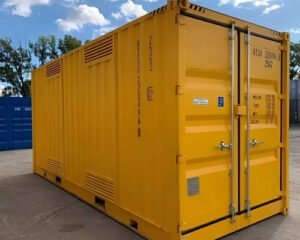 30ft x 8ft Shipping Container (One Trip) – Yellow
