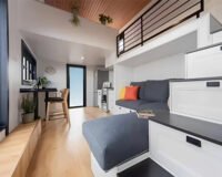 Bedroom Modula1r 3 Bedroom Modular Container Mobile House On Wheels (Mountain-Style)