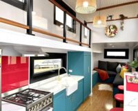 Bedroom Modula3r 3 Bedroom Modular Container Mobile House On Wheels (Mountain-Style)