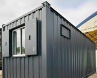 Canteen-Cabin1 21ft x 8ft Office / Canteen Cabin – Refurbished Anti-Vandal Portable Building