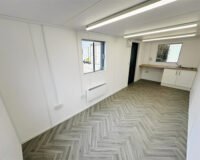 Canteen-Cabin3 21ft x 8ft Office / Canteen Cabin – Refurbished Anti-Vandal Portable Building