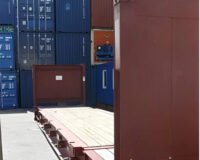 Collapsible-Flat1 40Ft Used Collapsible Flat Rack Containers