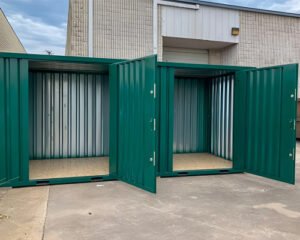 3M X 4.2M Side Linked Flat Pack Container Bundle (Powder Coated)