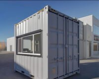 Cube Mobile Offic2 10ft x 10ft High Cube Mobile Office Container