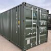 Dark-Green 20Ft Shipping Container (One Trip) – Dark Green