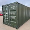 Dark-Green1 20Ft Shipping Container (One Trip) – Dark Green