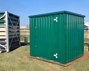 3M X 2.1M Flat Pack Storage Container