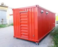 Full-Service 20Ft Shipping Container Shop For Full-Service Restaurant Or Coffee Shop