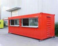 Full-Service1 20Ft Shipping Container Shop For Full-Service Restaurant Or Coffee Shop