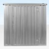 Galvanized2 4M X 2.1M Flat Pack Container Store – Galvanized