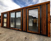 Marketing-Suite1 24ft x 10ft Site Office / Marketing Suite – Portable Office, Sales Cabin & Showroom