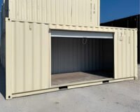 One-Trip1 20ft One-Trip Shipping Container with 10ft Roll-Up Door