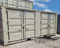 Open-Side 20ft Open Side Shipping Container – Dual Side Doors