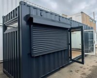 Portable-Building1 20ft x 8ft Custom Shipping Container Conversion – Portable Building