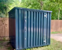 Powder-Coated1 4m x 2.1m Powder Coated Flat Packed Store