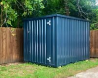 Powder-Coated3 4m x 2.1m Powder Coated Flat Packed Store