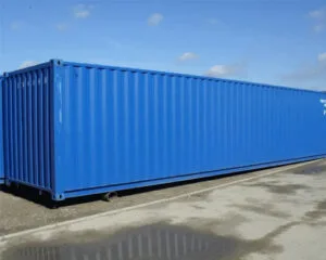 40ft raised bunded storage container one-trip COR-TEN steel chemical storage