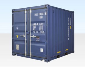 10Ft X 8Ft Shipping Container (One trip) – Blue