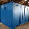 Toilet-Blue2 13ft x 9ft Site Office With Toilet Blue