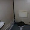 Toilet-Blue3 13ft x 9ft Site Office With Toilet Blue