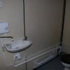 Toilet-Blue4 13ft x 9ft Site Office With Toilet Blue