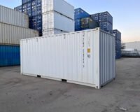 White1 20Ft Shipping Container (One Trip) – White