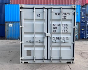 White2 20Ft Shipping Container (One Trip) – White