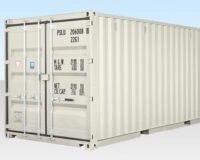 White3 20Ft Shipping Container (One Trip) – White