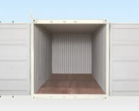 White4 20Ft Shipping Container (One Trip) – White