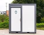 Premium Portable Toilet & Shower Unit — All-in-One, Steel Frame, Rainmaker Shower (New)